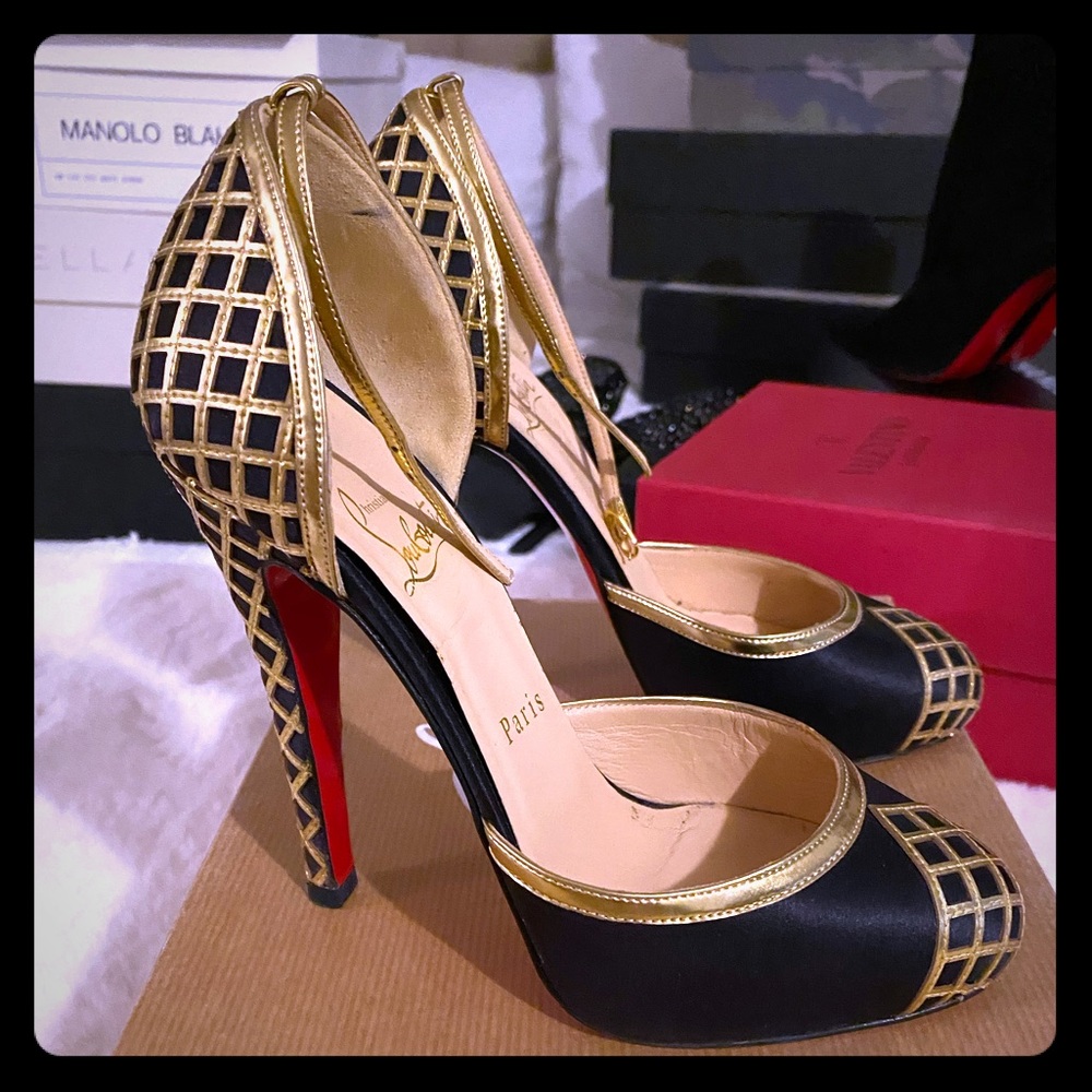 Christian Louboutin evening shoes